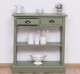 Consola cu 2 sertare, 1 polita de la Rustic Butique PS514 - Culoare_P038 - VOPSIT