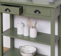 Consola cu 2 sertare, 1 polita de la Rustic Butique PS514 - Culoare_P038 - VOPSIT