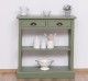 Consola cu 2 sertare, 1 polita de la Rustic Butique PS514 - Culoare_P038 - VOPSIT