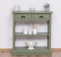 Consola cu 2 sertare, 1 polita de la Rustic Butique PS514 - Culoare_P038 - VOPSIT