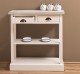 Consola cu 2 sertare, 1 polita de la Rustic Butique PS514 - Culoare Top_P067 - Culoare Corp_P015 - DUBLU COLOR