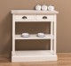 Consola cu 2 sertare, 1 polita de la Rustic Butique PS514 - Culoare Top_P067 - Culoare Corp_P015 - DUBLU COLOR
