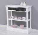 Consola cu 2 sertare, 1 polita de la Rustic Butique PS514 - Culoare Corp_P004 - Culoare Sertare_P003 - DUBLU COLOR