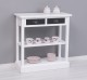 Consola cu 2 sertare, 1 polita de la Rustic Butique PS514 - Culoare Corp_P004 - Culoare Sertare_P003 - DUBLU COLOR