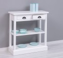 Consola cu 2 sertare, 1 polita de la Rustic Butique PS514 - Culoare_P004 - VOPSIT