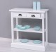 Consola cu 2 sertare, 1 polita de la Rustic Butique PS514 - Culoare_P004 - VOPSIT