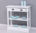 Consola cu 2 sertare, 1 polita de la Rustic Butique PS514 - Culoare_P004 - VOPSIT