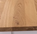 Consola cu 1 sertar, blat stejar de la Rustic Butique PS238 - Culoare Top_P061 - Culoare Corp_P004 - DUBLU COLOR
