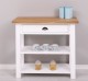 Consola cu 1 sertar, blat stejar de la Rustic Butique PS238 - Culoare Top_P061 - Culoare Corp_P004 - DUBLU COLOR