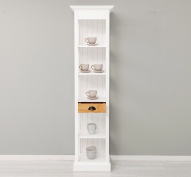 Raft cu 1 sertar, 3 polite de la Rustic Butique PS515 - Culoare Corp_P004 - Culoare Sertare_P002 - DUBLU COLOR