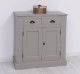 Bufet cu 2 usi, 2 sertare, BAS de la Rustic Butique PS70BAS - Culoare_P025++P030A - 2 STRATURI DE CULORI ANTICHIZAT