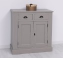 Bufet cu 2 usi, 2 sertare, BAS de la Rustic Butique PS70BAS - Culoare_P025++P030A - 2 STRATURI DE CULORI ANTICHIZAT