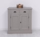 Bufet cu 2 usi, 2 sertare, BAS de la Rustic Butique PS70BAS - Culoare_P025++P030A - 2 STRATURI DE CULORI ANTICHIZAT