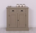 Bufet cu 2 usi, 2 sertare, BAS de la Rustic Butique PS70BAS - Culoare_P031 - VOPSIT