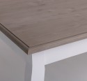 Masa dining cu picioare curbate 210x90x78cm de la Rustic Butique PS383 - Culoare Top_P037 - Culoare Corp_P030++P004A - TRIPLU COLOR