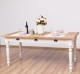 Masa dining 210x90cm, blat stejar de la Rustic Butique PS45 - Culoare Top_P089 - Culoare Corp_P015 - DUBLU COLOR