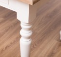 Masa dining 210x90cm, blat stejar de la Rustic Butique PS45 - Culoare Top_P089 - Culoare Corp_P015 - DUBLU COLOR