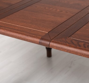 Masa ovala extensibila 160/200cm, blat stejar de la Rustic Butique PS524 - Culoare_P081 - LACUIT & VOPSIT