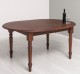 Masa ovala extensibila 160/200cm, blat stejar de la Rustic Butique PS524 - Culoare_P081 - LACUIT & VOPSIT