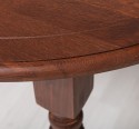 Masa ovala extensibila 180/220cm, blat stejar de la Rustic Butique PS524 - Culoare_P081 - LACUIT & VOPSIT