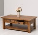 Masa cafea cu 2 sertare 120x65x45cm de la Rustic Butique PS131 - Culoare_P084 - LACUIT & VOPSIT
