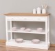 Consola cu 3 sertare si 1 polita, blat stejar de la Rustic Butique PS513 - Culoare TopP089 - Culoare Corp_P039 - DUBLU COLOR