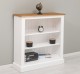 Biblioteca mica cu etajere de la Rustic Butique PS188 - Culoare Top_P002 - Culoare Corp_P004 - DUBLU COLOR