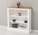 Biblioteca mica cu etajere de la Rustic Butique PS188 - Culoare Top_P002 - Culoare Corp_P004 - DUBLU COLOR