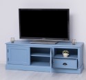 Comoda TV cu 2 usi, 1 sertar de la Rustic Butique PS101 - Culoare_P053A - VOPSIT ANTICHIZAT