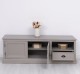 Comoda TV cu 2 usi, 1 sertar de la Rustic Butique PS101 - Culoare_P025++P030A - 2 STRATURI DE CULORI ANTICHIZAT