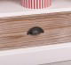Comoda TV cu 2 usi, 1 sertar de la Rustic Butique PS101 - Culoare Top_P071 - Culoare Corp_P004 - Culoare Sertare_P071 - DUBLU COLOR