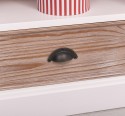 Comoda TV cu 2 usi, 1 sertar de la Rustic Butique PS101 - Culoare Top_P071 - Culoare Corp_P004 - Culoare Sertare_P071 - DUBLU COLOR