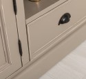 Comoda TV cu 2 usi, 1 sertar de la Rustic Butique PS101 - Culoare Top_P002 - Culoare Corp_P025++P030A - DUBLU COLOR