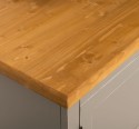 Comoda TV cu 2 usi, 1 sertar de la Rustic Butique PS101 - Culoare Top_P002 - Culoare Corp_P025++P030A - DUBLU COLOR