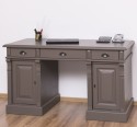 Birou cu 2 usi si 3 sertare, Colectia Directoire de la Rustic Butique PS115 - Culoare_P028 - VOPSIT