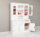 Bufet de bucatarie 3 usi, 3 sertare BAS + 2 usi, 4 sertare SUP, din stejar - Culoare_P004 - VOPSIT de la Rustic Butique OUTOPS232BAS+SUP - Culoare_P004 - VOPSIT