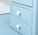 Bufet de bucatarie 3 usi, 3 sertare BAS + 2 usi, 4 sertare SUP, din stejar - Culoare Ext._P053 / Culoare Int._P004 - DUBLU COLOR de la Rustic Butique OUTOPS232BAS+SUP - Color Ext._P053 / Color Int._P004 - DUBLU COLOR