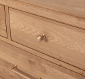Dulap 9 sertare stejar - Culoare_P061 - LACUIT de la Rustic Butique OUTOPS357 - Culoare_P061 - LACUIT