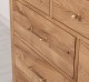 Dulap 9 sertare stejar - Culoare_P061 - LACUIT de la Rustic Butique OUTOPS357 - Culoare_P061 - LACUIT