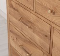 Dulap 9 sertare stejar - Culoare_P061 - LACUIT de la Rustic Butique OUTOPS357 - Culoare_P061 - LACUIT