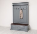 Cuier cu 2 usi, din stejar - Culoare Top_P081 - Culoare Corp_P042 - DUBLU COLOR de la Rustic Butique OUTOPS366 - Culoare Top_P081 - Culoare Corp_P042 - DUBLU COLOR