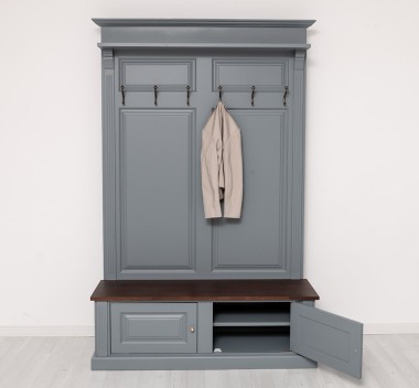 Cuier cu 2 usi, din stejar - Culoare Top_P081 - Culoare Corp_P042 - DUBLU COLOR de la Rustic Butique OUTOPS366 - Culoare Top_P081 - Culoare Corp_P042 - DUBLU COLOR