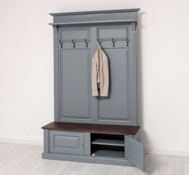 Cuier cu 2 usi, din stejar - Culoare Top_P081 - Culoare Corp_P042 - DUBLU COLOR de la Rustic Butique OUTOPS366 - Culoare Top_P081 - Culoare Corp_P042 - DUBLU COLOR
