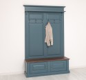 Cuier cu 2 usi, din stejar - Culoare Top_P081 - Culoare Corp_P051 - DUBLU COLOR de la Rustic Butique OUTOPS366 - Culoare Top_P081 - Culoare Corp_P051 - DUBLU COLOR