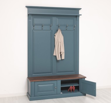 Cuier cu 2 usi, din stejar - Culoare Top_P081 - Culoare Corp_P051 - DUBLU COLOR de la Rustic Butique OUTOPS366 - Culoare Top_P081 - Culoare Corp_P051 - DUBLU COLOR
