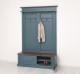 Cuier cu 2 usi, din stejar - Culoare Top_P081 - Culoare Corp_P051 - DUBLU COLOR de la Rustic Butique OUTOPS366 - Culoare Top_P081 - Culoare Corp_P051 - DUBLU COLOR