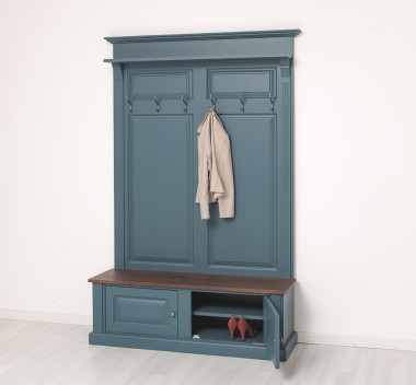 Cuier cu 2 usi, din stejar - Culoare Top_P081 - Culoare Corp_P051 - DUBLU COLOR de la Rustic Butique OUTOPS366 - Culoare Top_P081 - Culoare Corp_P051 - DUBLU COLOR