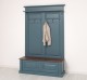 Cuier cu 2 usi, din stejar - Culoare Top_P081 - Culoare Corp_P051 - DUBLU COLOR de la Rustic Butique OUTOPS366 - Culoare Top_P081 - Culoare Corp_P051 - DUBLU COLOR