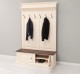 Cuier cu 2 usi, din stejar - Culoare Top_P081 - Culoare Corp_P025 - DUBLU COLOR de la Rustic Butique OUTOPS366 - Culoare Top_P081 - Culoare Corp_P025 - DUBLU COLOR