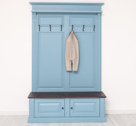 Cuier cu 2 usi, din stejar - Culoare Top_P081 - Culoare Corp_P053 - DUBLU COLOR de la Rustic Butique OUTOPS366 - Culoare Top_P081 - Culoare Corp_P051 - DUBLU COLOR